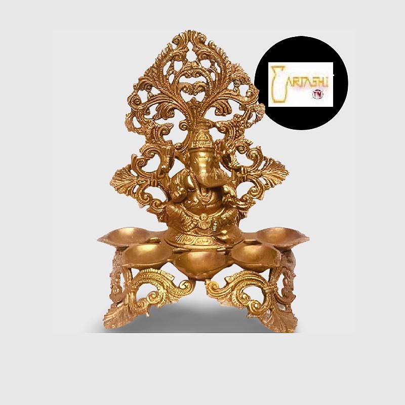 Ganesh Diya stand