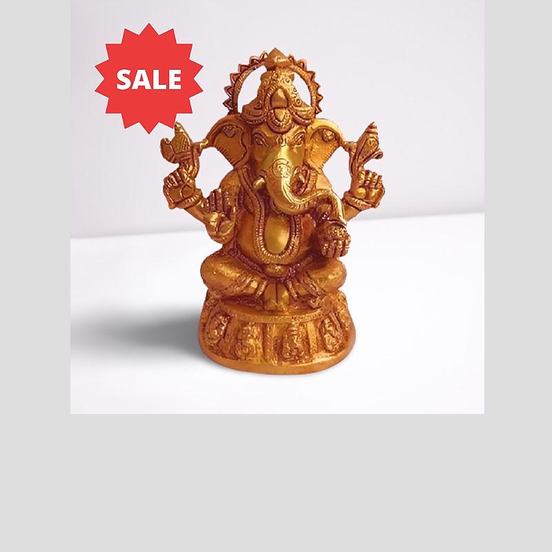 Ganesh idol brass