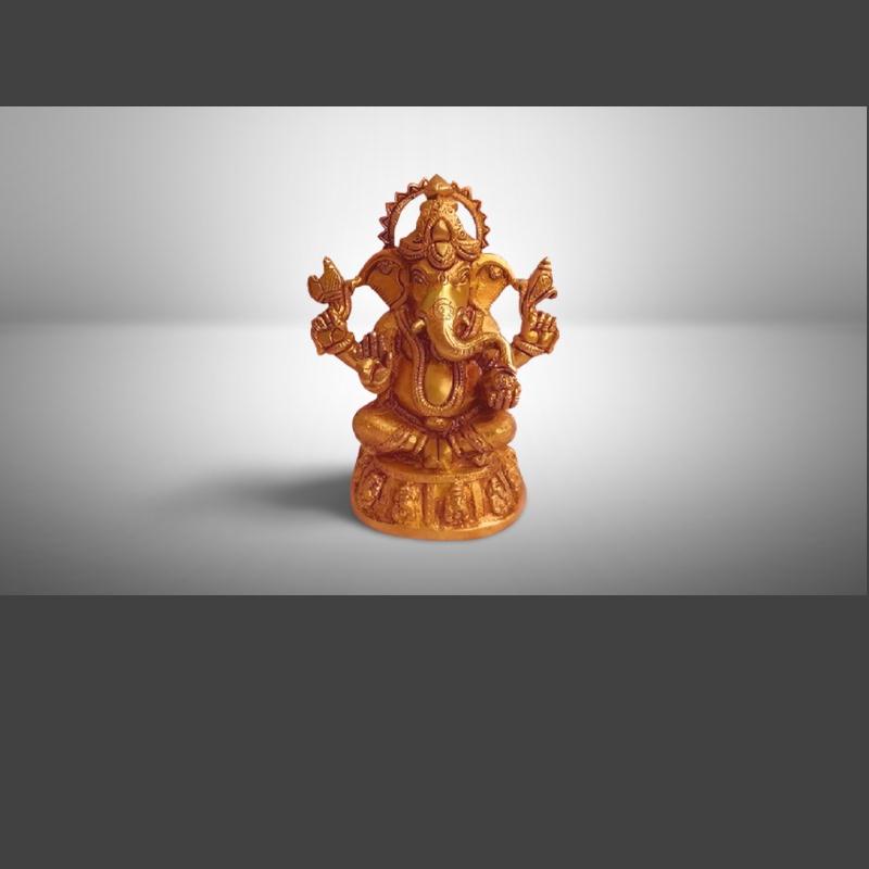 Ganesh idol brass