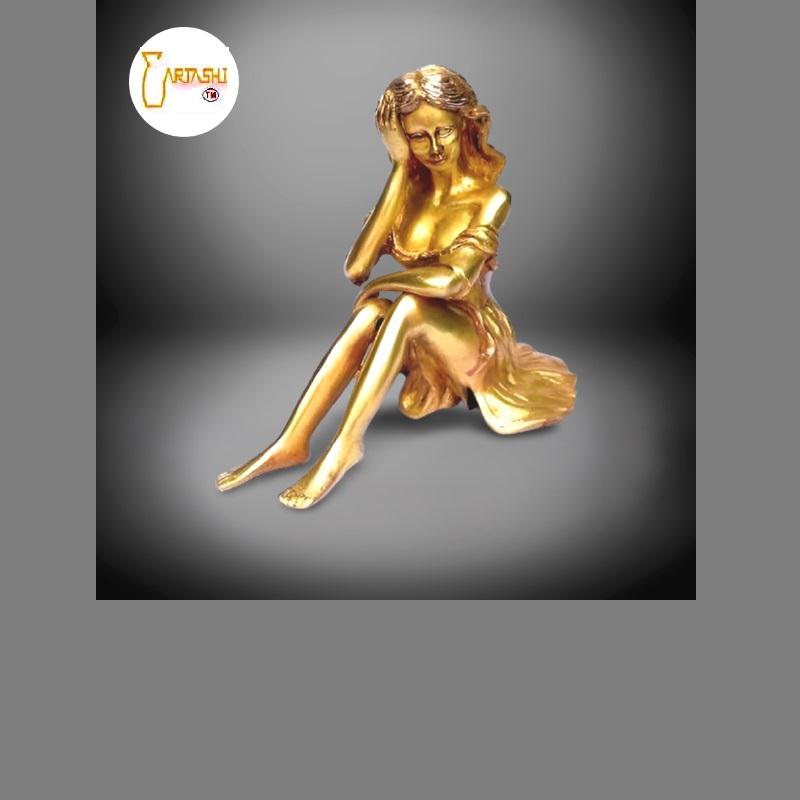 Brass figurine