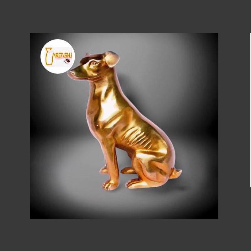 Dog statuette
