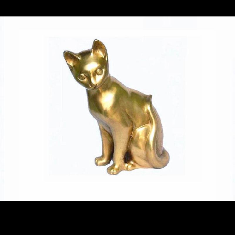 Garden cats brass