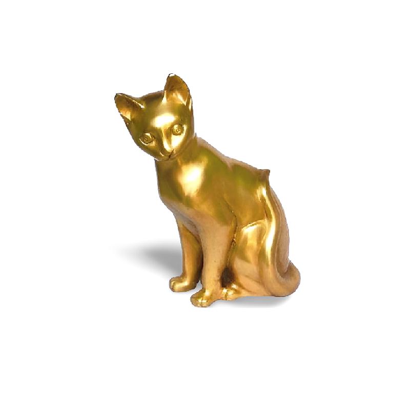 Garden cats brass