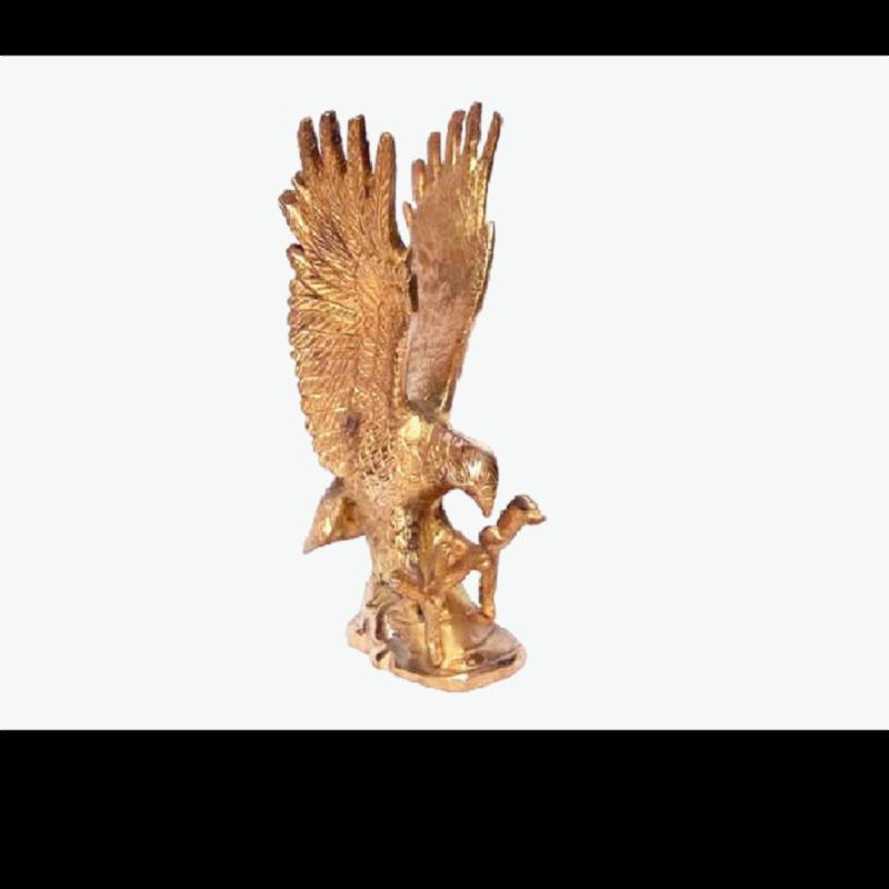 A metal sculpture