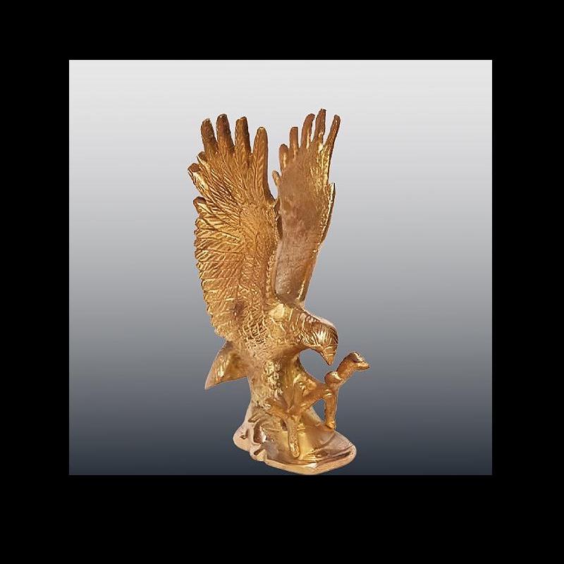 A metal sculpture