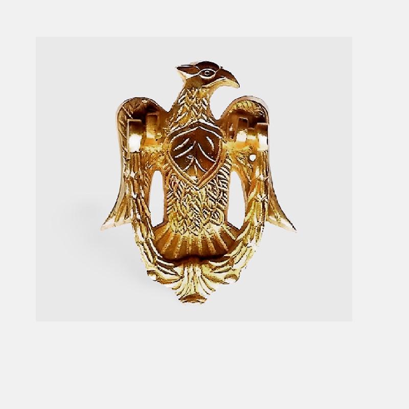 Antique brass door knockers