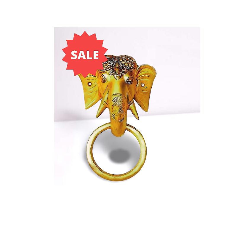 Brass door knocker vintage