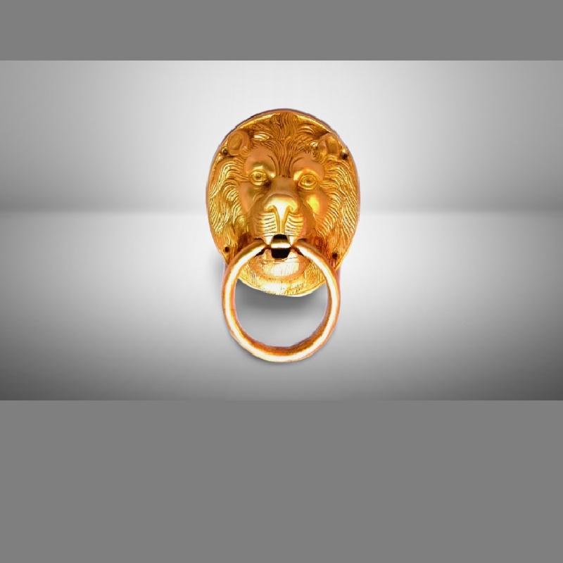 Door knockers lion
