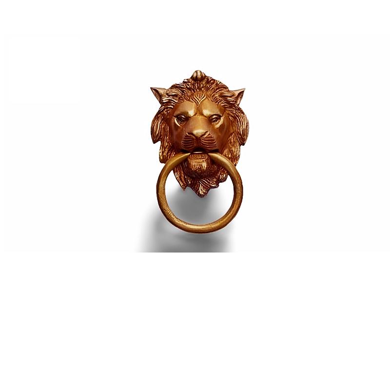 Lion door knocker
