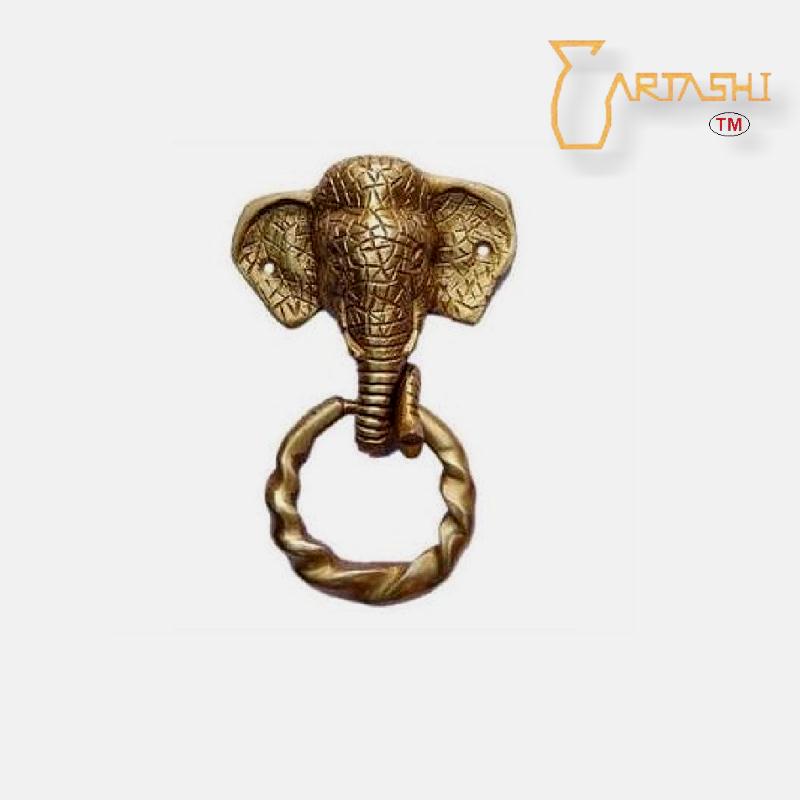 Door knocker brass