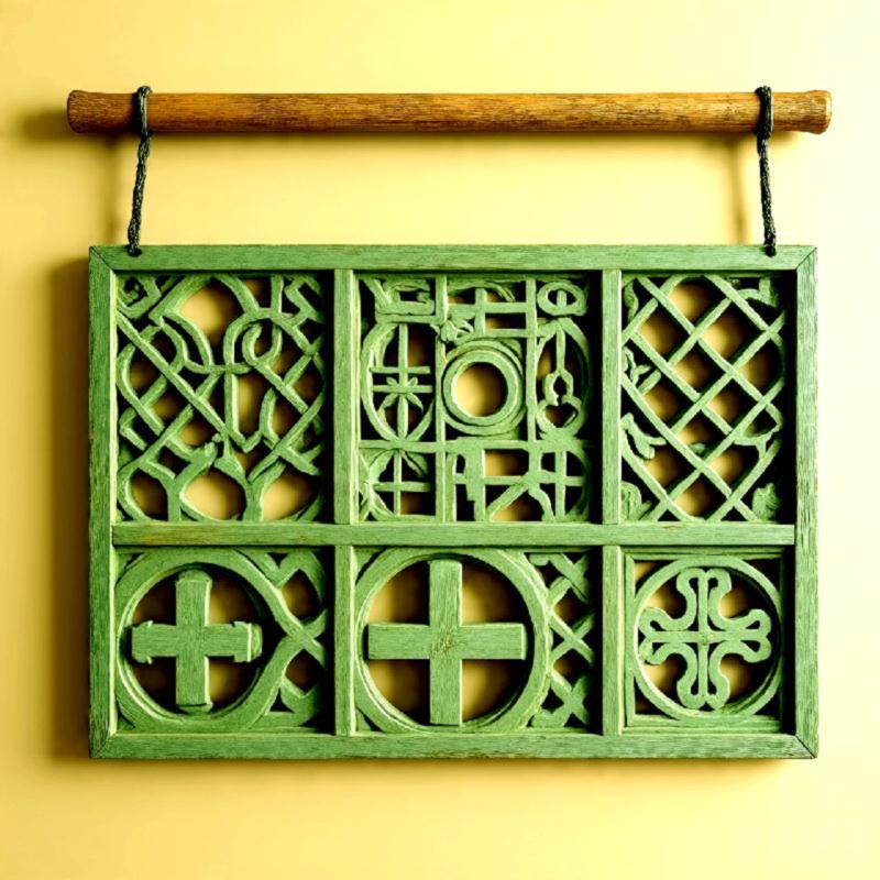 Handcrafted wall art