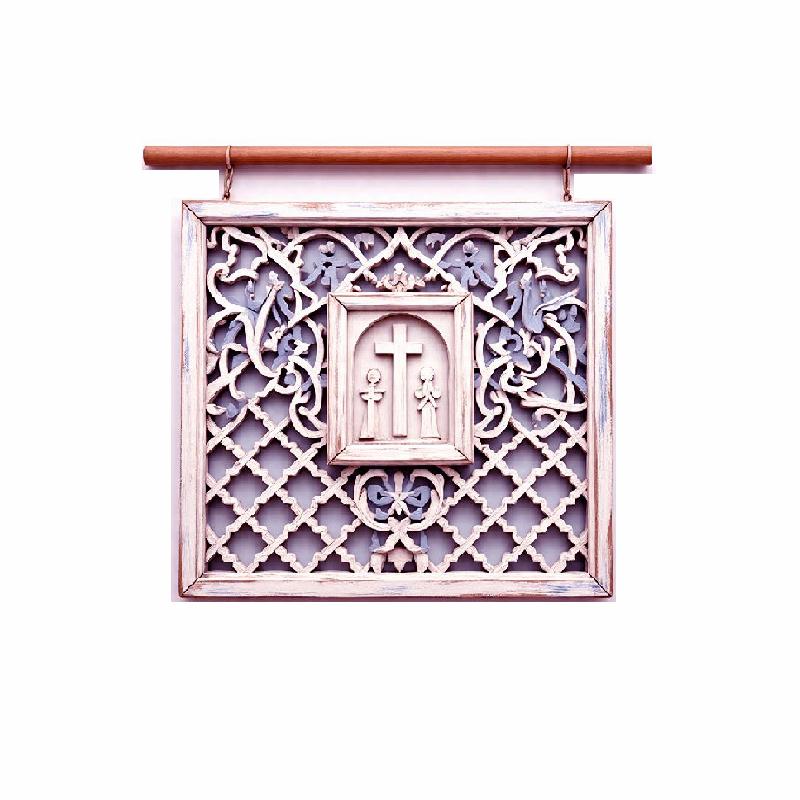 Wooden wall hanging art