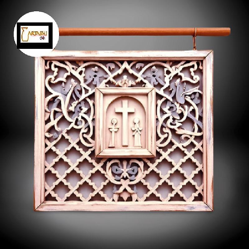 Wooden wall hanging art