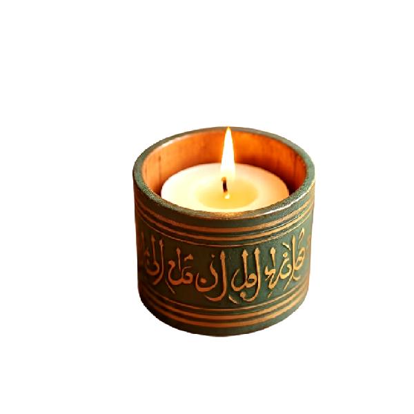 Ramadan Mubarak candle 