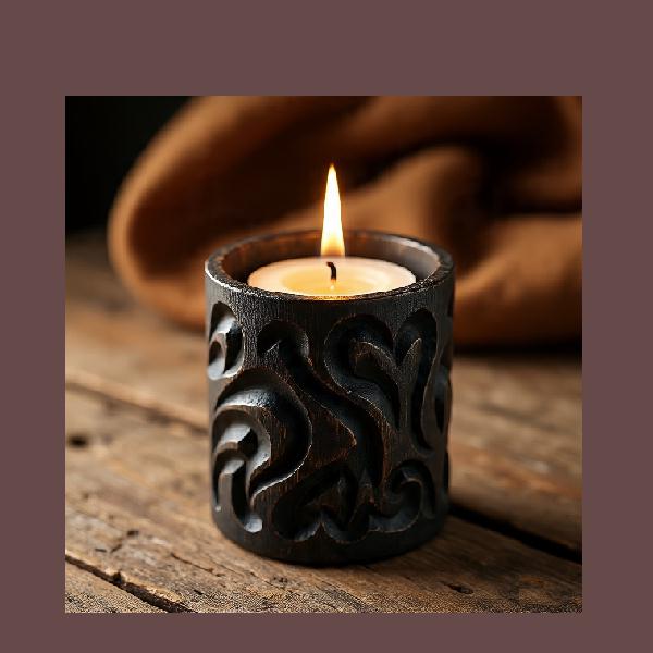 Diwali candles with essential oils