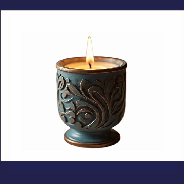 Diwali handmade candle