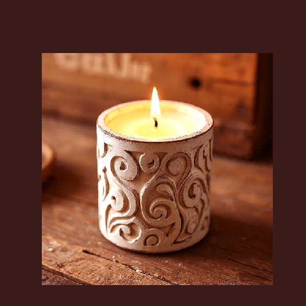 New Year gift candles
