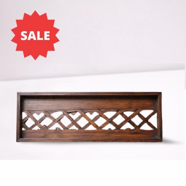 Small wooden tray