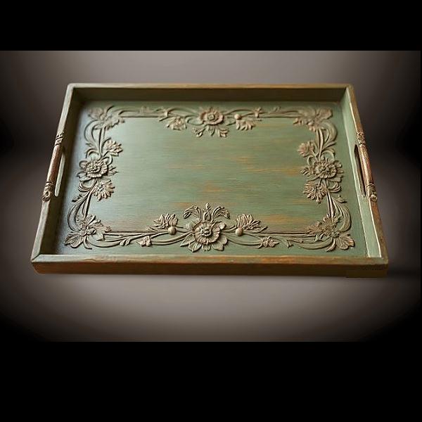 Gulf handmade wood tray