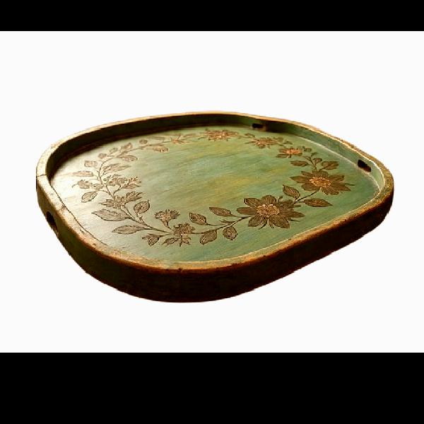 Islamic wooden tray