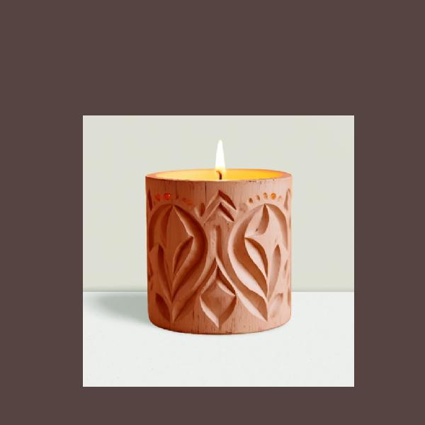 Pillar candles holder reusable