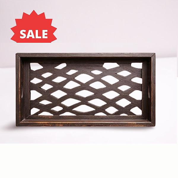 Wooden tea tray