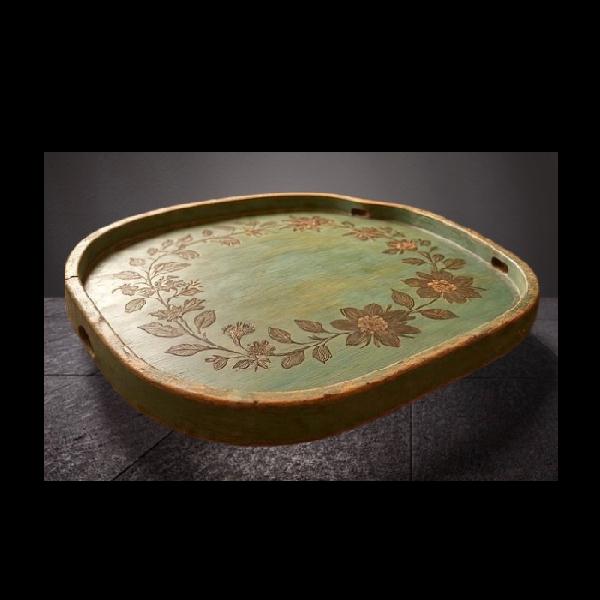 Islamic wooden tray