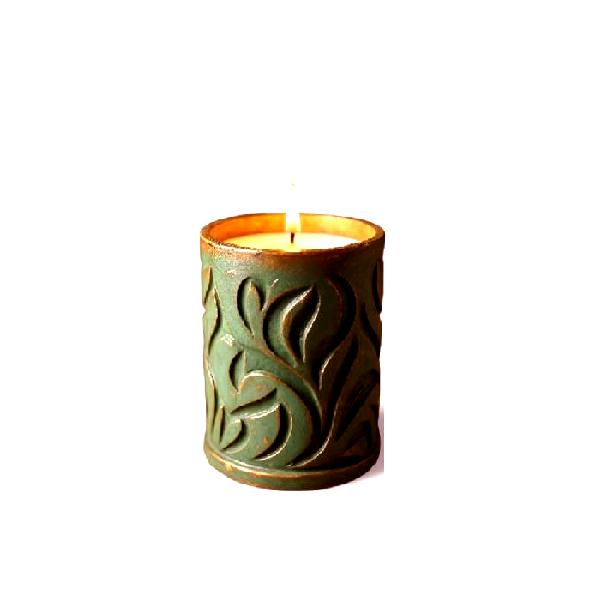 Smokeless scented candle