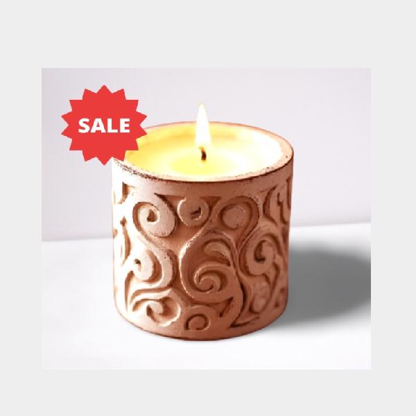 New Year gift candles