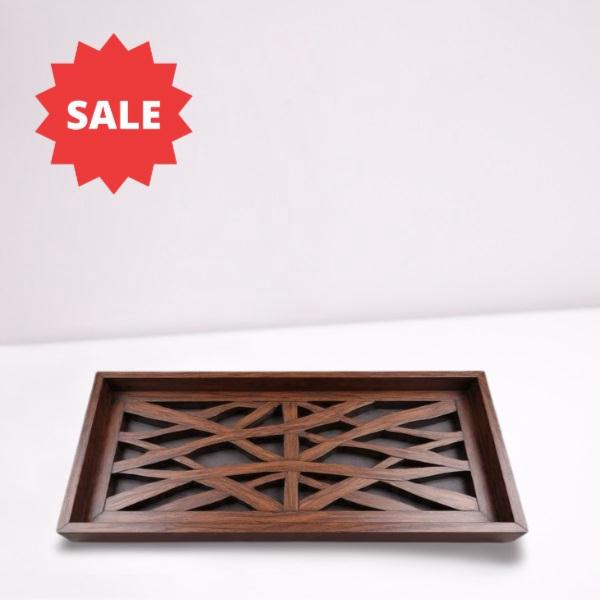 Wooden tray for kitchen