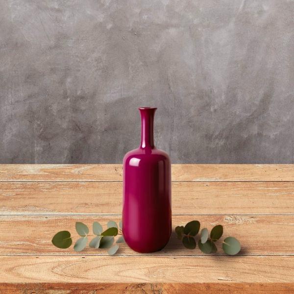 Tall decor vase
