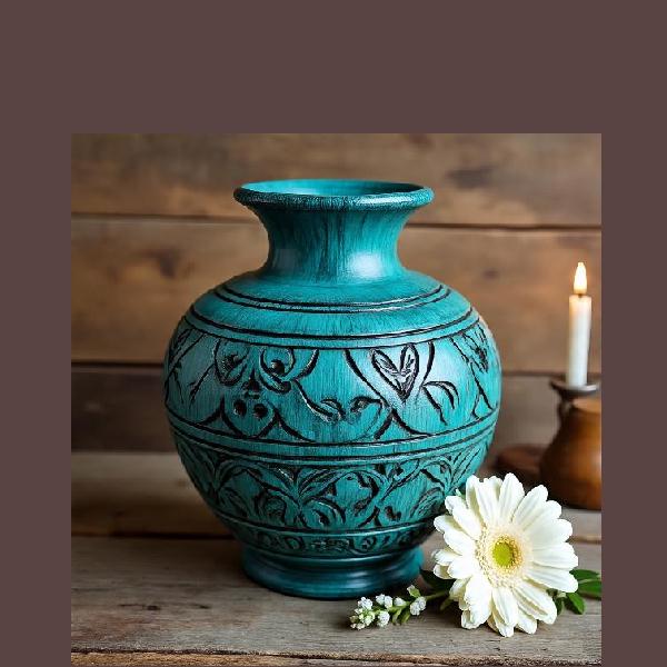 Ethnic decor vase