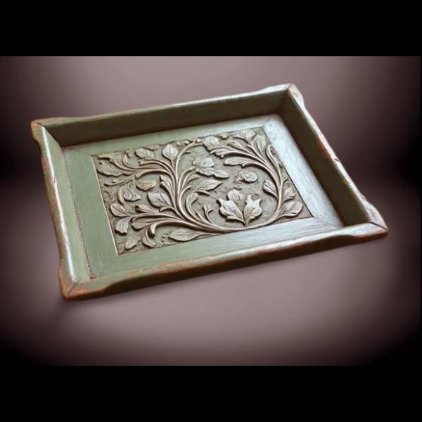 Mosque wooden tray