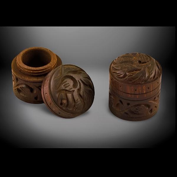 Wood craft trinket box