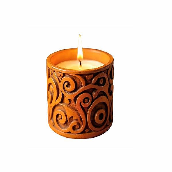 Pillar candle for Diwali