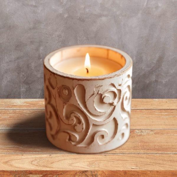 Soy candles holder