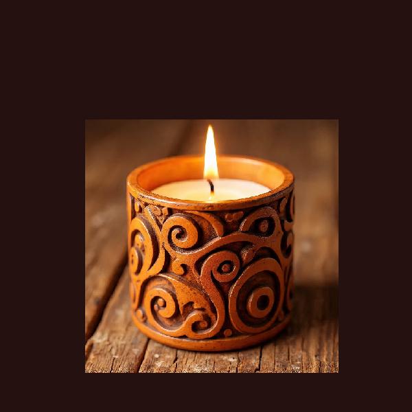 Pillar candle for Diwali