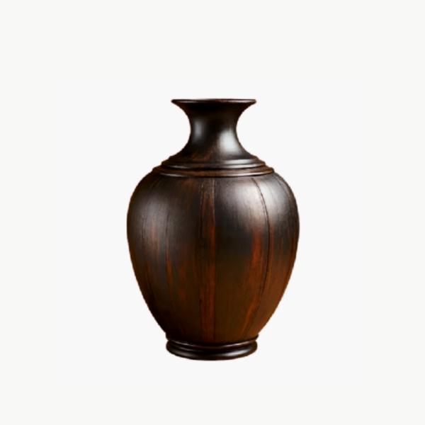 Vase black antique