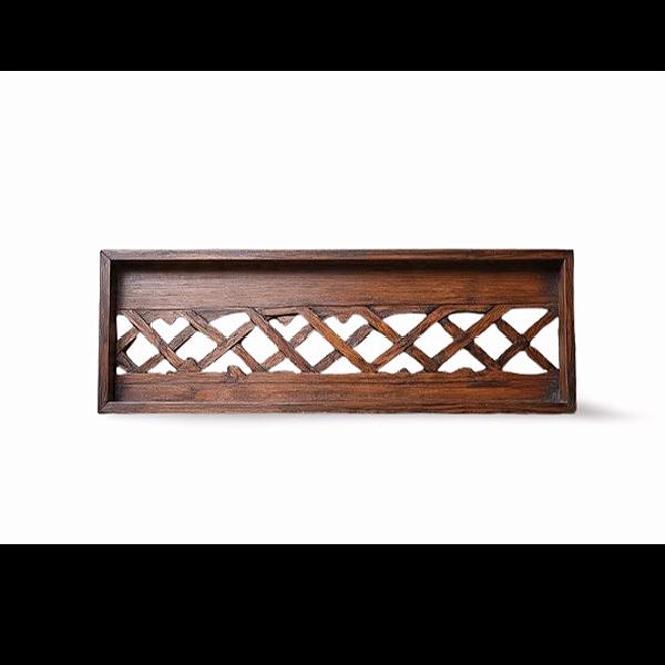 Small wooden tray