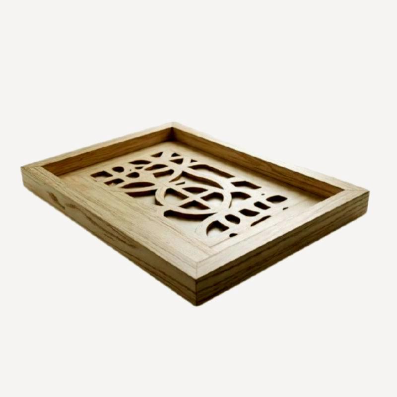 Eco-friendly wooden tray