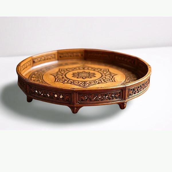 Eid wooden serving tray