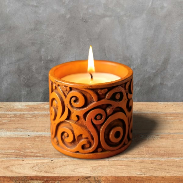Pillar candle for Diwali