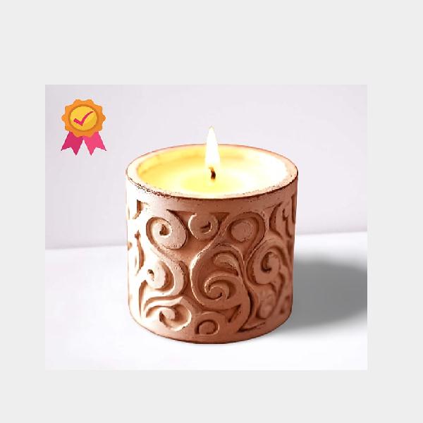 New Year gift candles
