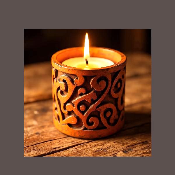 Handmade Diwali candles