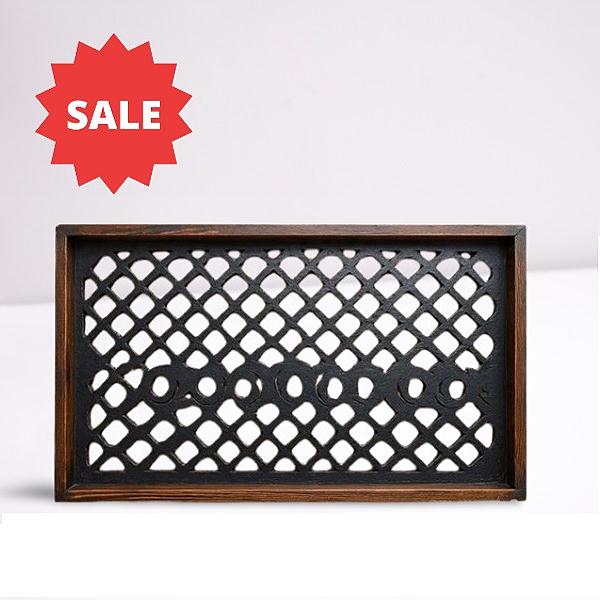 Wooden gift tray