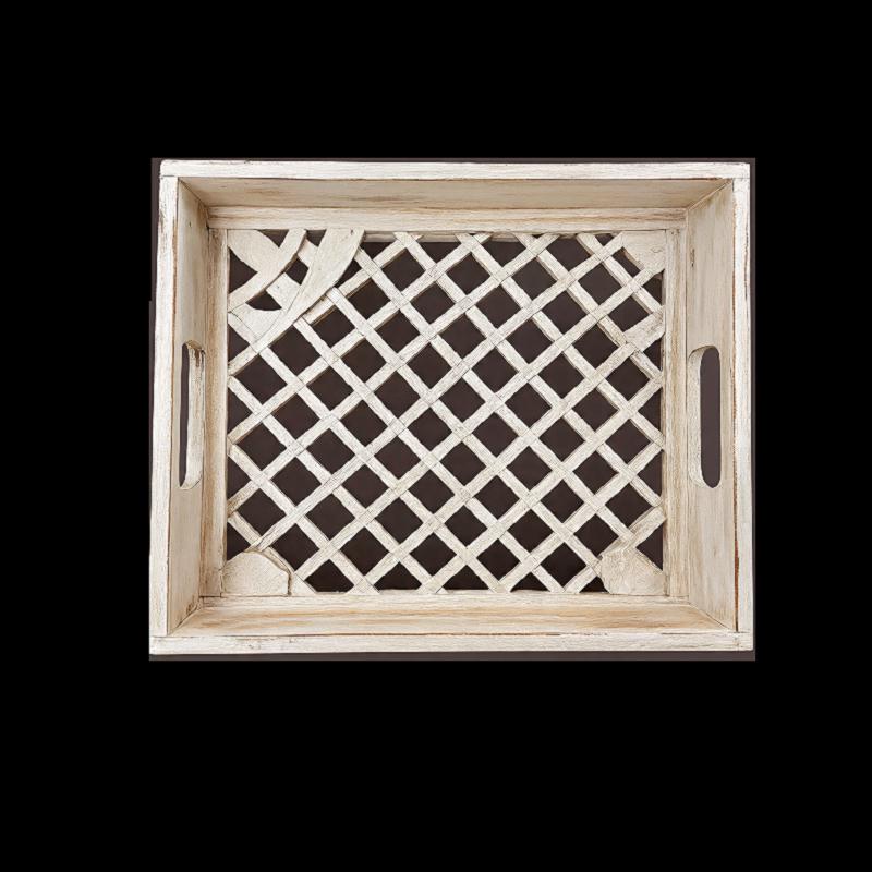 Handmade wooden tray