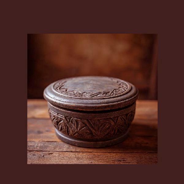 Round Box Carving