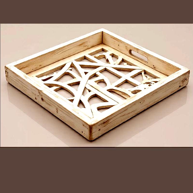 Vintage wooden tray