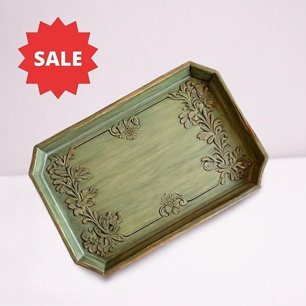 Custom Islamic wooden tray