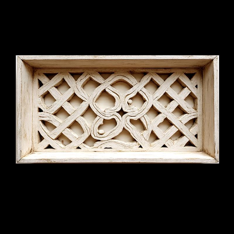 Antique wooden tray